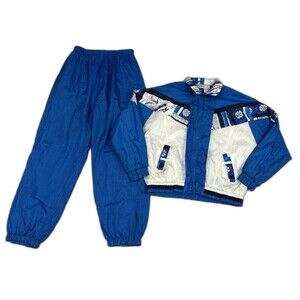 Westside Connection Tracksuit Womens Large Vintage 90s Nylon Jacket Pants Lined